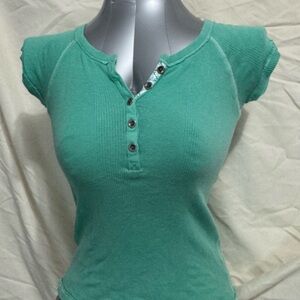 Old Navy Green Short Sleeve Top
